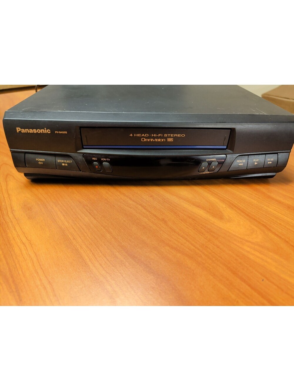 Panasonic No Remote 4 Head Hi-Fi Stereo Omnivision MS VCR Player Fully Tested